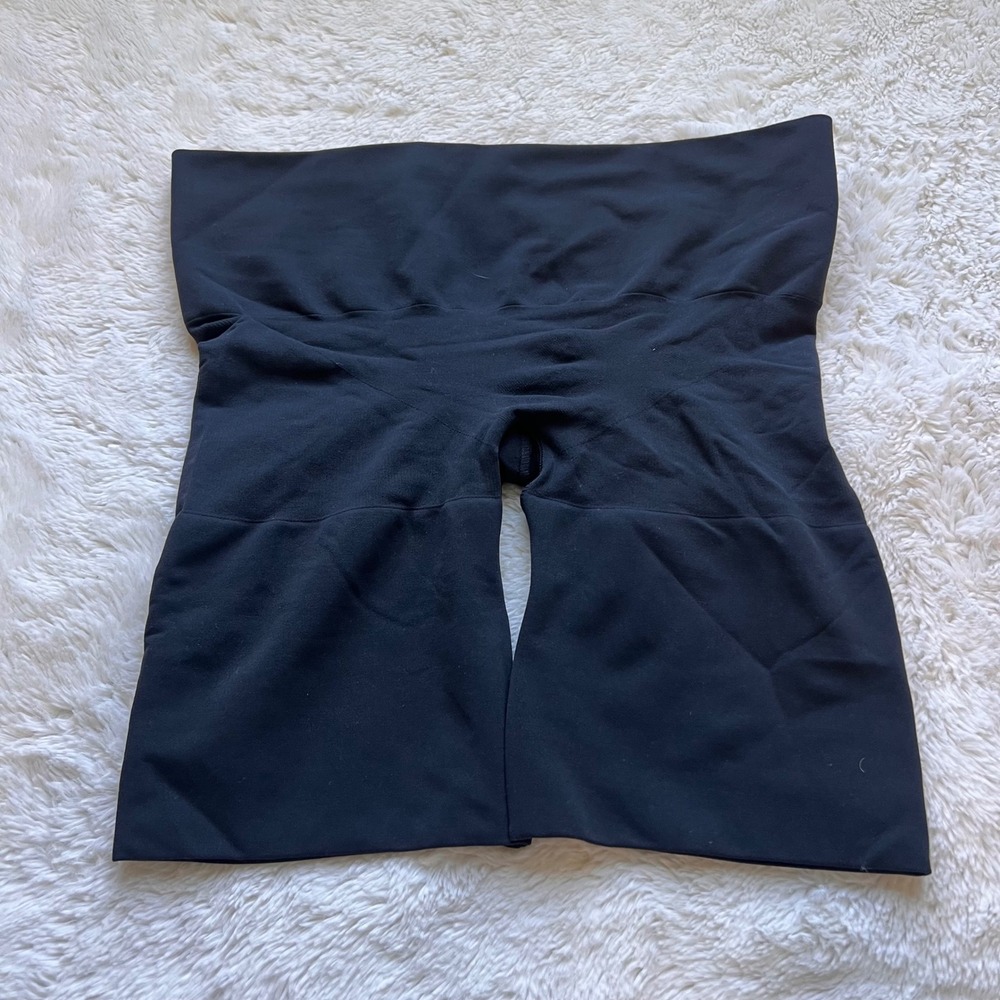 SKIMS Core Control Mid Thigh Short Onyx Black Shapewear XL Sculpting Short NWOT